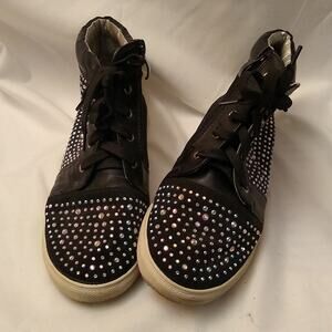 Girls bedazzled boots. Size 4